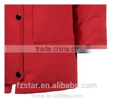 Customized High Quality Women Long Winter Outdoor Down Jacket Porn With Fur and Hood photo-5