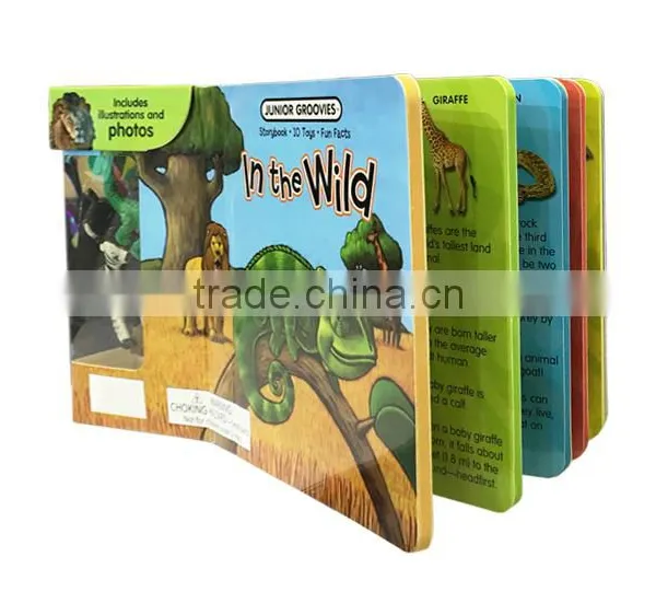 Children Carton Book EVA Book With Plastic Toys Customizable Education Book photo-2
