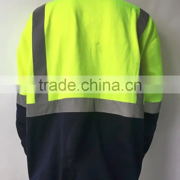 100% Polyester Contrast Safety Sweatshirt With Reflective Tape Meet AS/NZS 1906.4:2010 photo-2