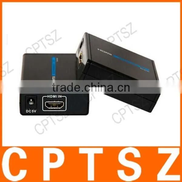 1080P Network HDMI Extender Receiver + Transmitter(Sender) Extender Over Ethernet LAN RJ45 CAT5E CAT6 For HD DVD PS3 Projector photo-2