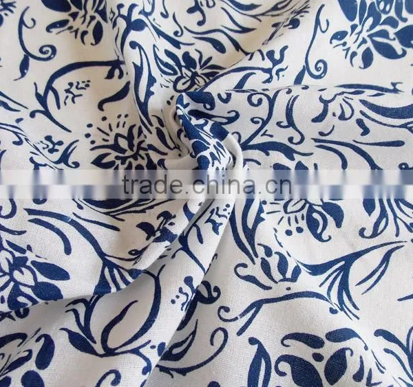 Ttraditional Chinese Printed 100% Poplin Cotton Fabric Construction photo-3