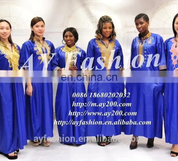 Embroidery African Bazin Riche Broderie Clothes African Bazin Riche Dresses photo-4