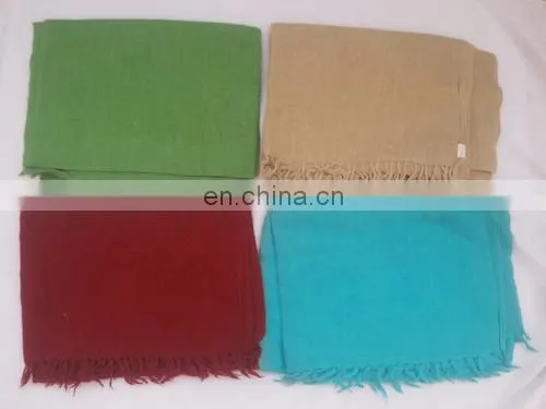 Unisex Scarf Womens Mens New Pashmina Shawls Wraps Scarves Stole Kashmiri Solid 100% Cashmere Angora Wrap Stole Shawl Soft Scarf photo-2