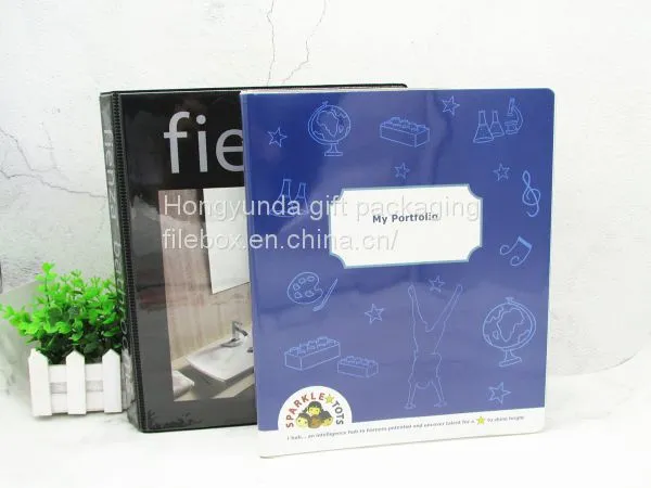 China Factory Wholesale Box File Custom Lever Arch Box File for Stationery