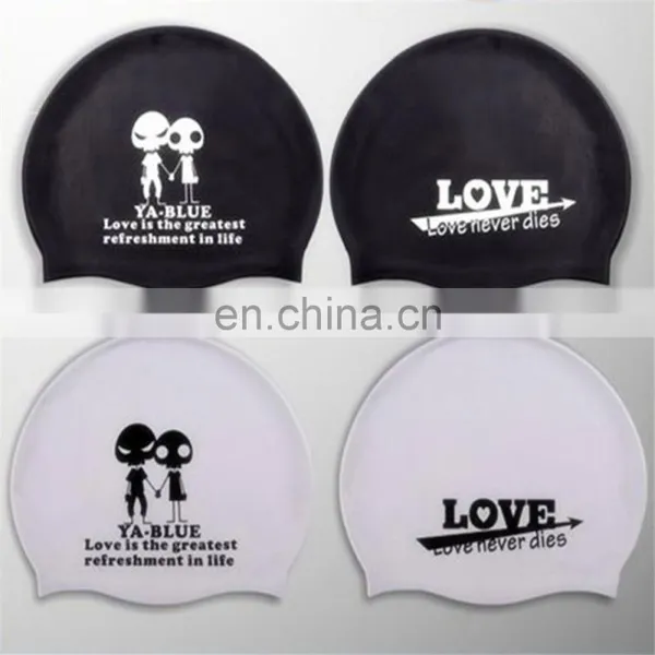 Pink Silicone Swim Cap for Woman photo-5