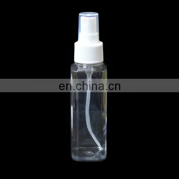 Hot Selling 100ml/3oz Pet Plastic Square Bottle,empty 100ml Plastic Spray Bottle photo-2