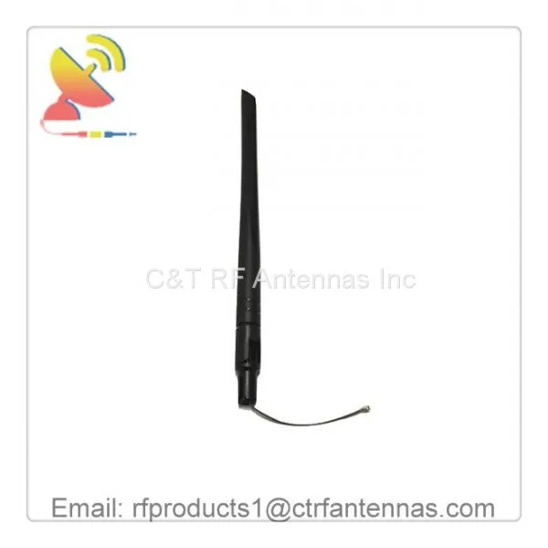 Internal-external Omnidirectional 3dbi 2.4ghz Rubber Duck Wifi Antenna Dipole Antenna