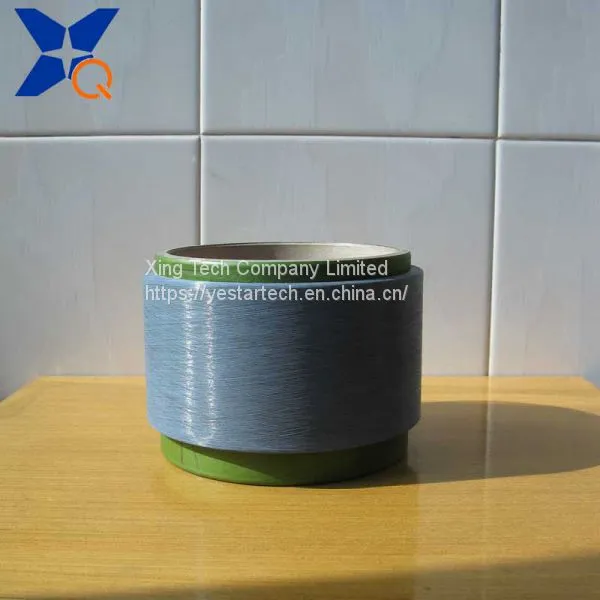 Light Grey Carbon Inside Conductive Nylon Filaments 20D/3F-threelots Surface Low for Anti Static Carpet-XT11926 photo-3