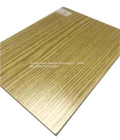 E1 18mm recon ash veneered mdf for wardrobe/for partition wall board/for kitchen cabinet