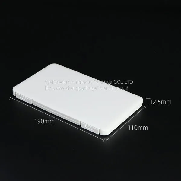 Weisheng PP Plastic Face Masks Case Storage Cases Portable Mask Boxes Facial Face Mask Case Storage Holders photo-2