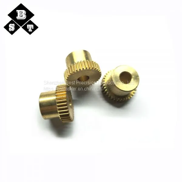 Precision Custom Brass Angular Straight Bevel Gears photo-5