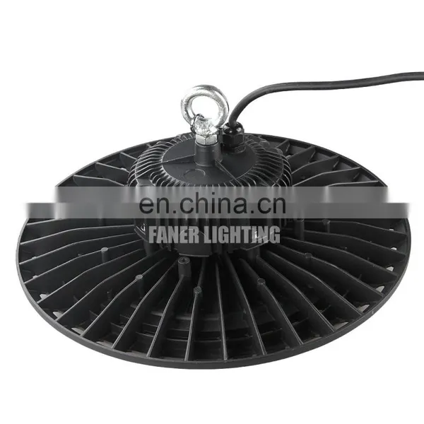 Warehouse Lighting Fixture 2019 Hot Sell IP65 200w 150w High Brightness UFO Led High Bay Light photo-5