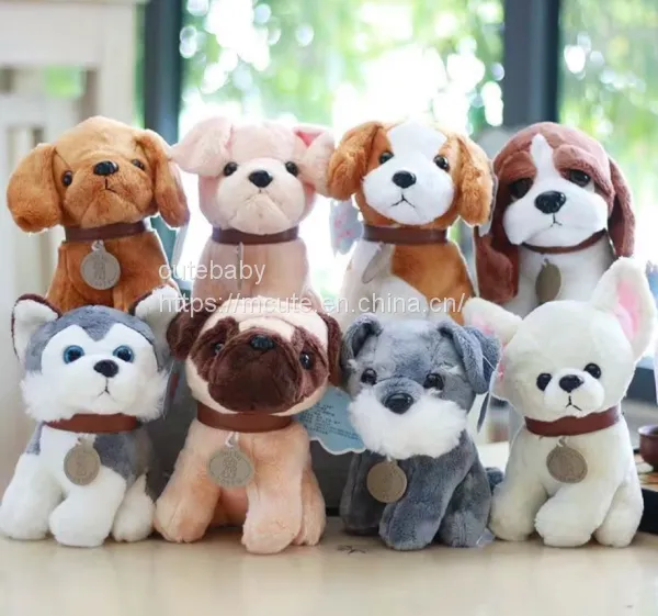 Teddy Dog Doll Teddy Dog Husky Schnauzer and Other Famous Dog Dolls