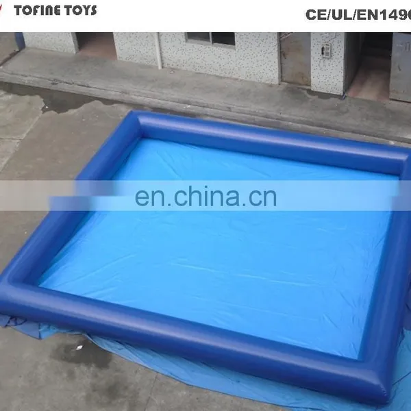Family Use Square Inflatable Rectangular PVC Swimming Pool photo-5
