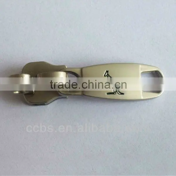 No.5 Double Hole Lock Zipper Slider Made in China