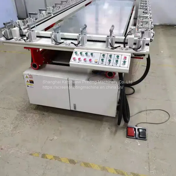 Electrical Screen Printing Mesh Tension Stretcher/Screen Stretching Machine photo-3