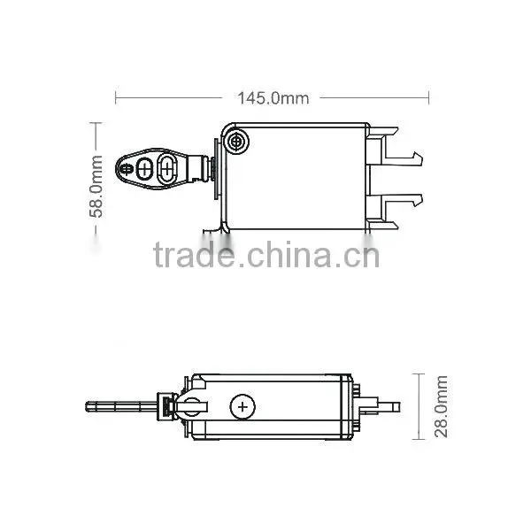 Car Specific Door Lock Actuator for Peugeot photo-4