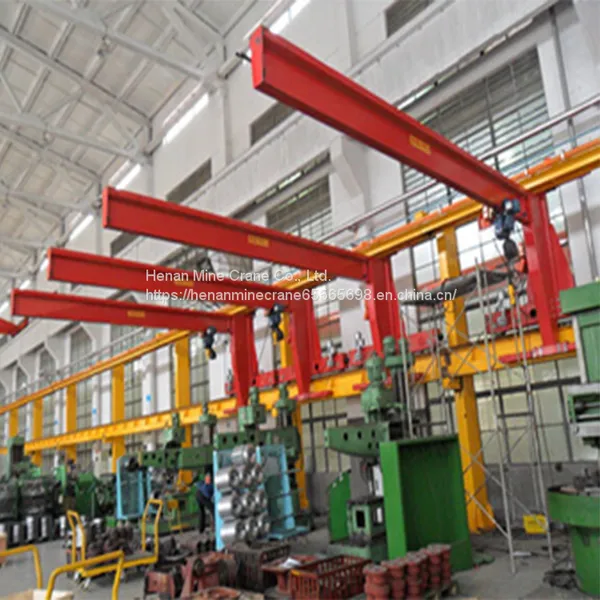 Top Quality Electric Rotation 180 Degrees Wall Traveling Swing Cantilever Jib Crane