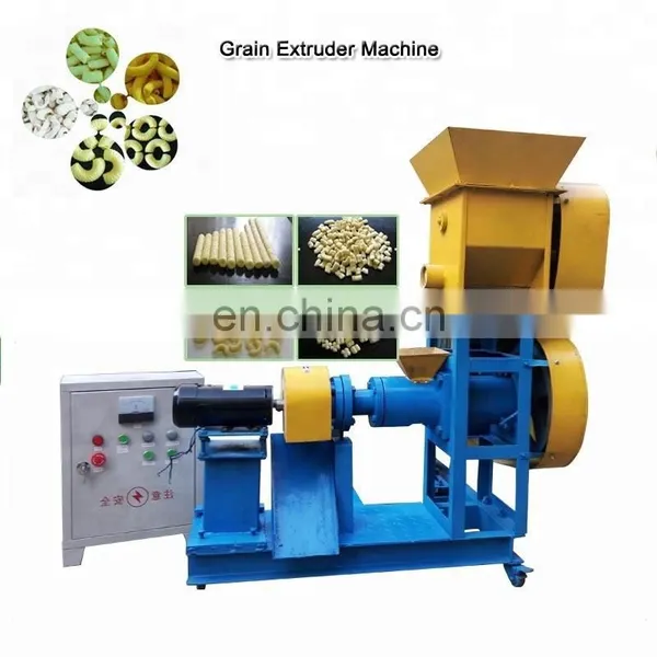 80kg per Hour Single Screw Corn Puff Extruder Small Business Snack Machine photo-5