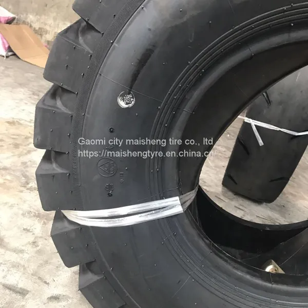 Loader Semi-solid Tire 20.5/70R16 16/70R20/24 Semi-solid Steel Wire Tire Thickened photo-3