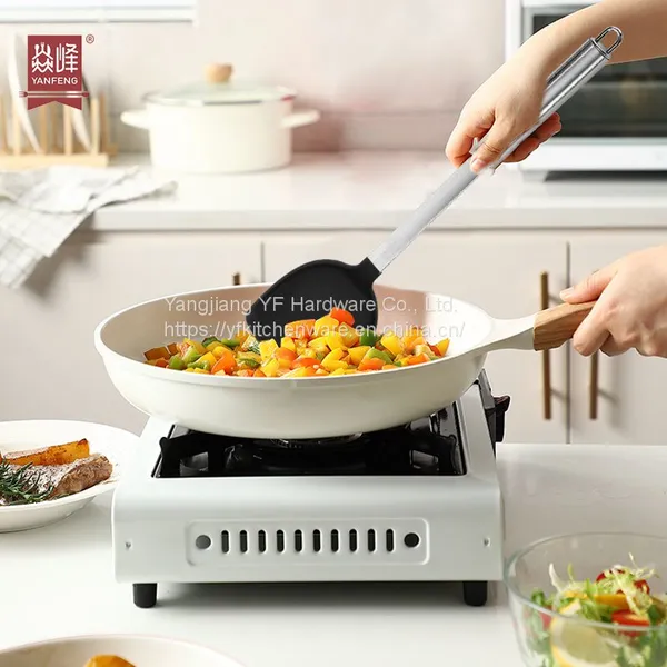Kitchen Accessories Home and Kitchen Cookware Sets Cookware Set Kitchen Supplies Kitchen Utensil Set With Silicone photo-5