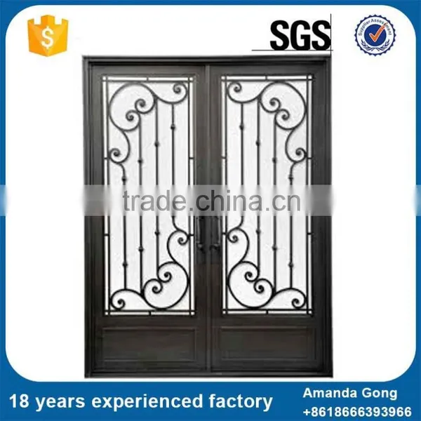 100% Leading Metal Front Doors For Homes With Glass photo-6