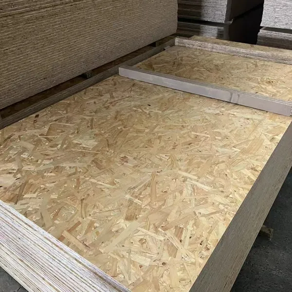 Best Quality OSB Board for Furniture Grade Melamine OSB Board E0 Glue photo-5