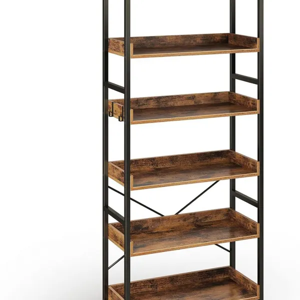 Modern Simple Storage Shelf Multi-storey Floor-to-ceiling Living Room Bookshelf Household Storage Shelf photo-3
