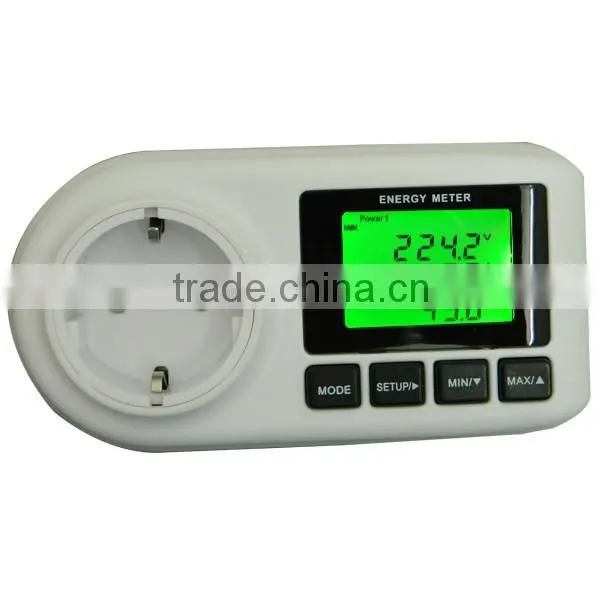 Europe 2 Pin Smart Energy Meter With CE