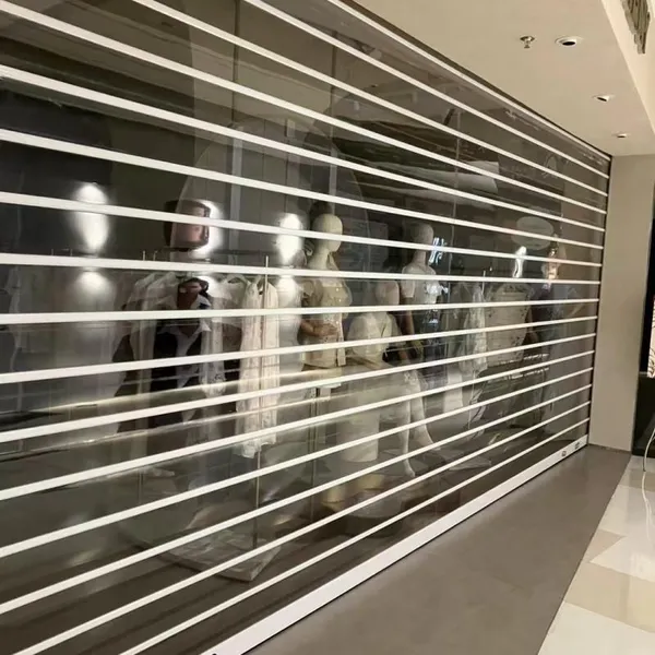 Crystal Rolling Door | Shopfront Upgrade | Stylish, Transparent & Premium
