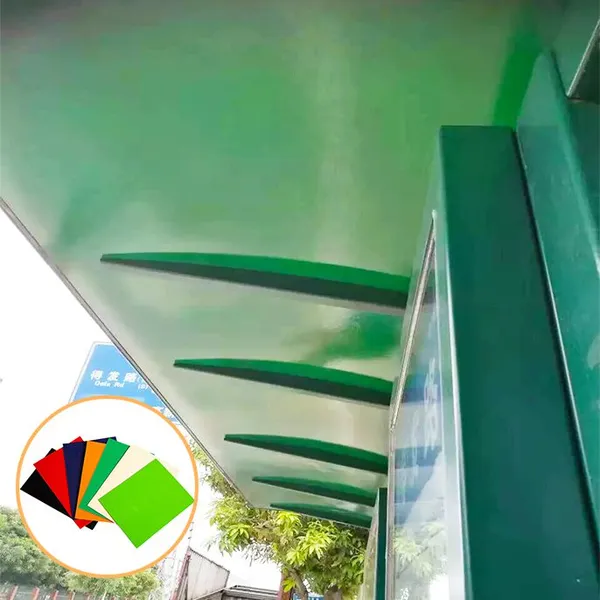 Anti-Corrosion FRP Fiberglass Panels Waterproof Embossed Plate for Bus Station Awnings Biological Welding Construction