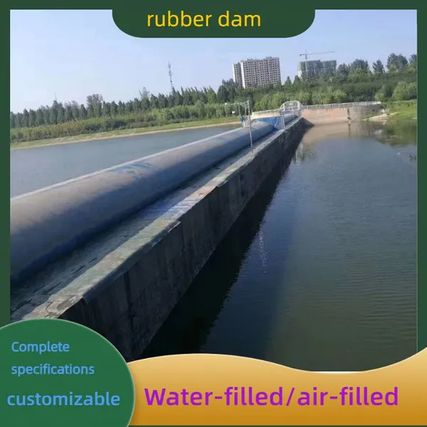 EPDM Inflatable Rubber Dam Custom Air/Water Filled Flexible Water Retaining Weir photo-4