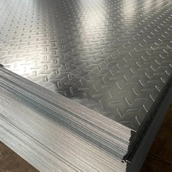 Cut-to-length GI GL Steel Checkered Sheet | Prime GI GL Material