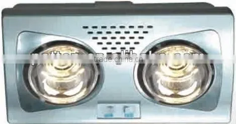 Wall Mounted Bathroom Heater Lingpu 620 /3 in 1 Functions/infrared Lamp Heater/light/fan