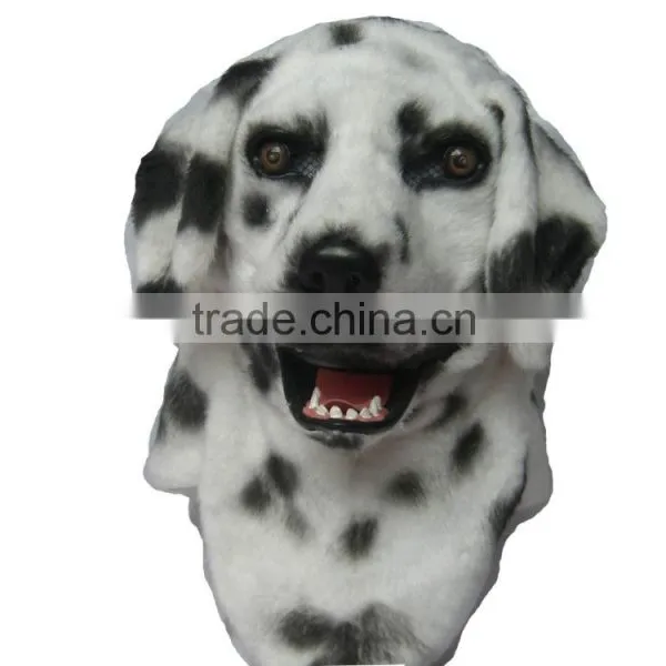 Soft Latex Animal Head Mask Mask Adult Full Head Latex Animal Masks And Latex Animal Head Mask For Party, Real Fur Party Mask photo-4
