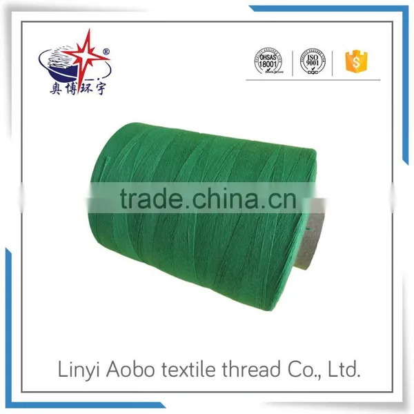 Customized Colorful Green Polyester Sewing Thread photo-4