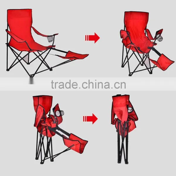Outdoor Beach Folding Chair Treadle Armrest Outdoor Aluminium Folding Beach Chair photo-6