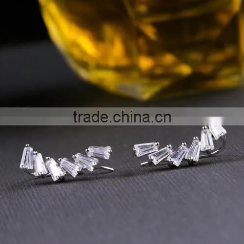 Hot Sale China Cheap 925 Silver Earrings for Wedding