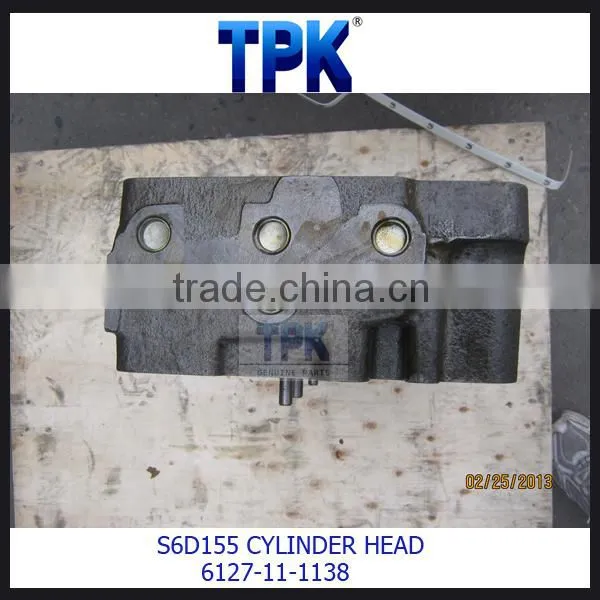 S6D155 SA6D155 CYLINDER HEAD 6127-11-1138 photo-3