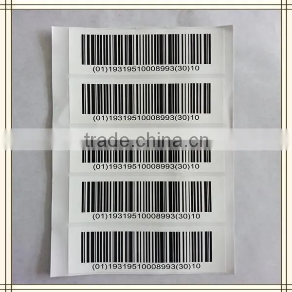Self-adhesive Anti-counterfeit Product Variable Print Data Paper Barcode Sticker