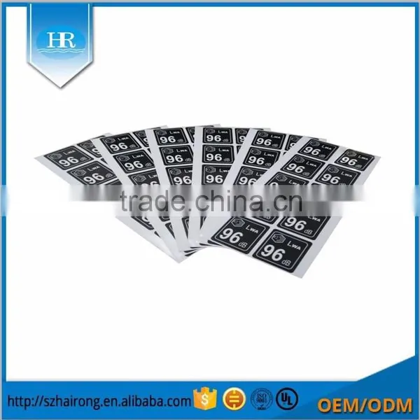 High Quality Customized Printing Strong Self Adhesive Composite Paper Tyre Label Sticker photo-6