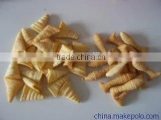 Extruded Fried Snack Food 3D Flour Bugles Chips Making Machine photo-4