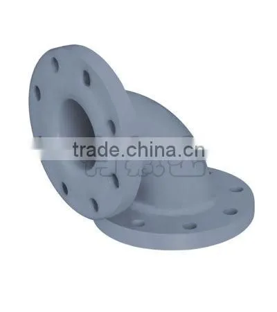 PTFE Lined Elbow 90deg Flange Type photo-3