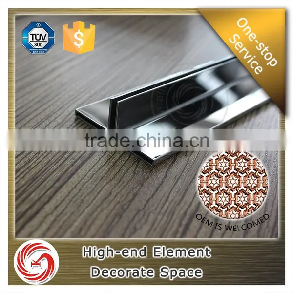 Home Interior Design Tile Stainless Steel Expansion Joint Cover