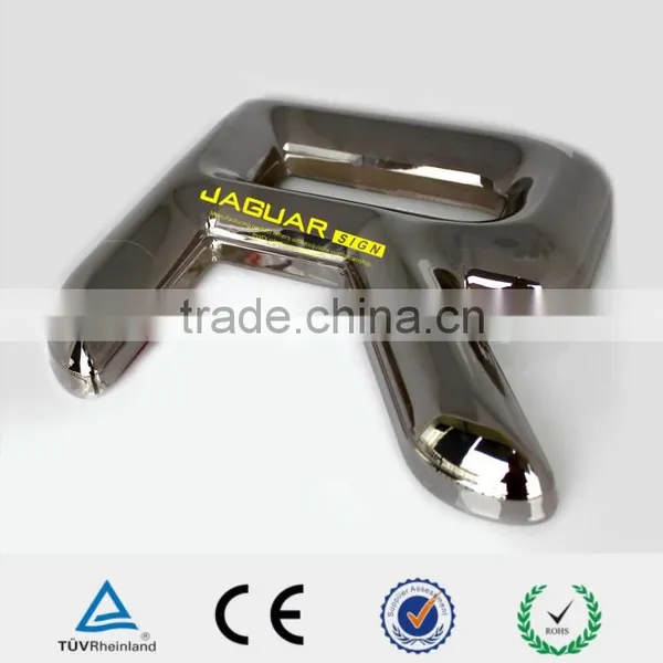 Plastic Shop Decoration Blister Lighted Letter Sign