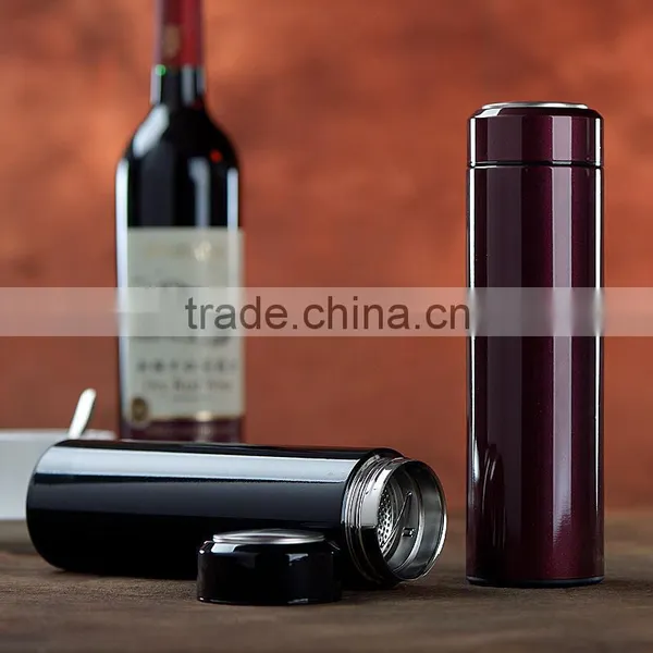 Hot & Fresh for Hour Thermos Vacuum Cup Beverage Bottle Leakproof Business Travel Mug photo-2