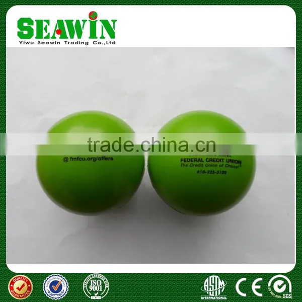 Green Soft PU Foam Stress Ball