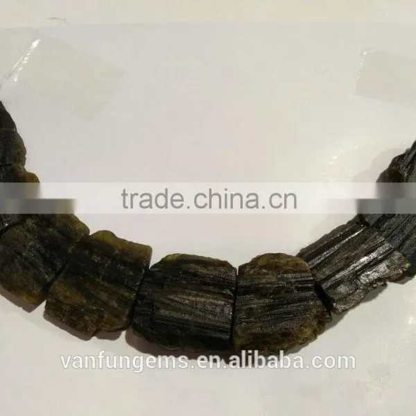 Rough Tourmaline Nugget Peridot Tourmaline