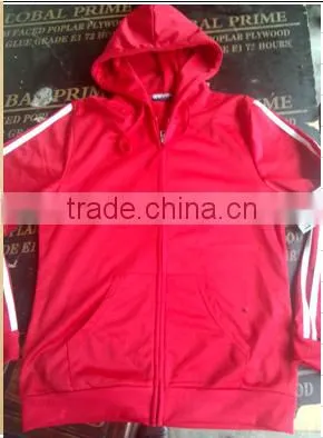 New Lady Fashion 100% Polyester Winter Hoody Jacket in Stock photo-2
