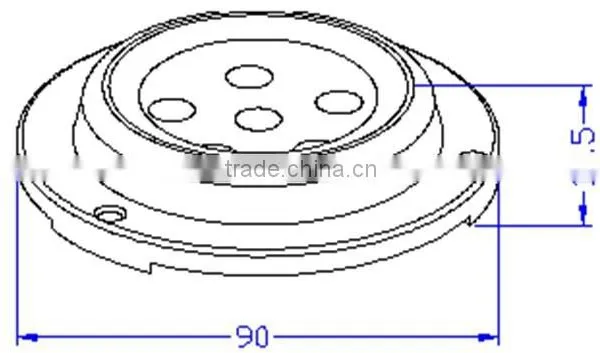 6W Underwater Surface Mount Yacht Boat Marine Light photo-5